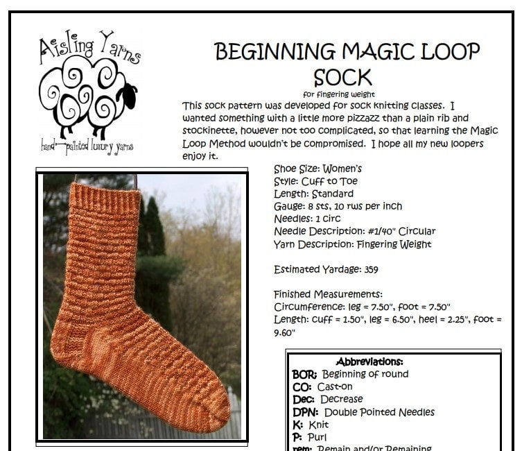Beginner Knitting Patterns - In the Loop Knitting